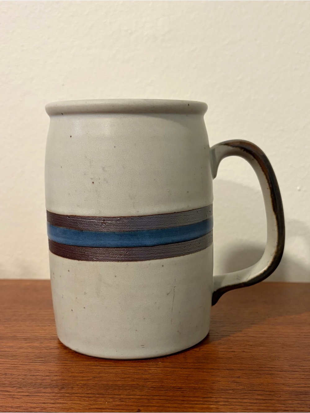 Vintage Otagiri Horizon Grandmug Stoneware Pottery Coffee Mug 5 1/8”  16oz